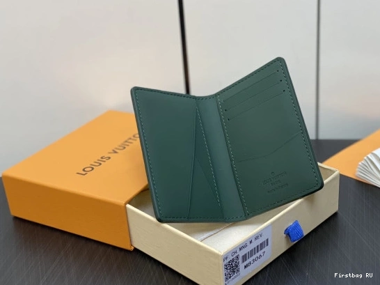 First bag cm Pocket LOUIS Organizer-7.5*11.1*1 VUITTON 0822